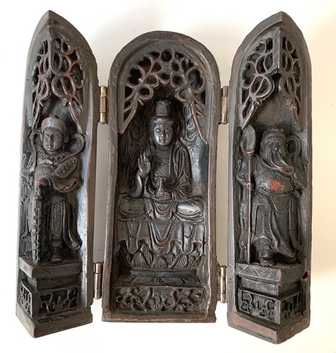 Chinese triptych portable - chinese,