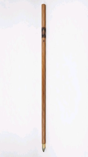 Wooden hiking walking stick - walking,