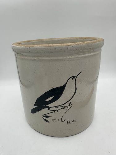 Vintage studio pottery bird - studio,