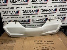 Genuine BMW X6 F16 M Sport Rear Bumper Lower Section Diffuser White 8057074 