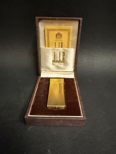 Vintage dunhill gold roller - dunhill,