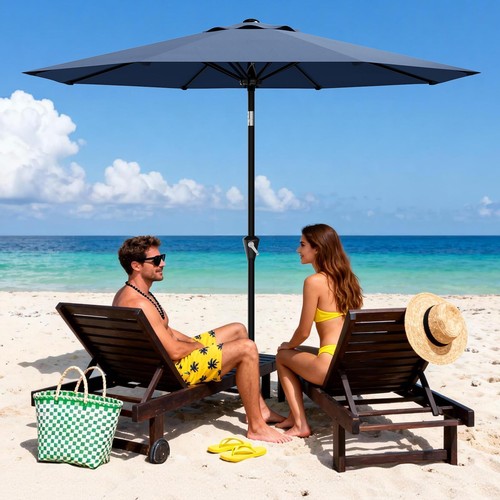 272cm large garden - parasol, sun