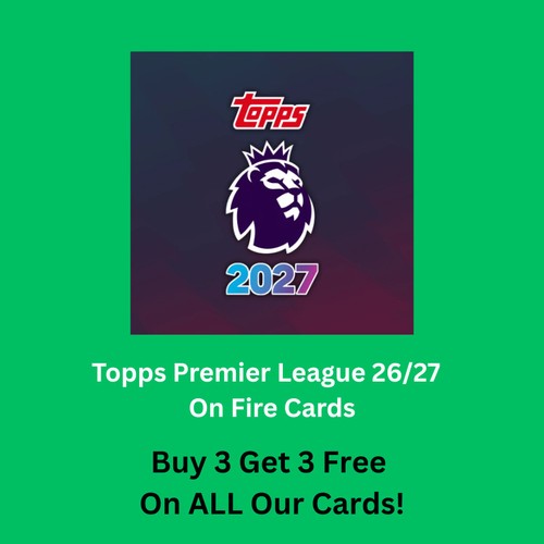 Topps premier league on - league, 26/27