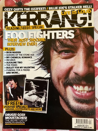 Kerrang magazine issue 1071 - kerrang!, #1071