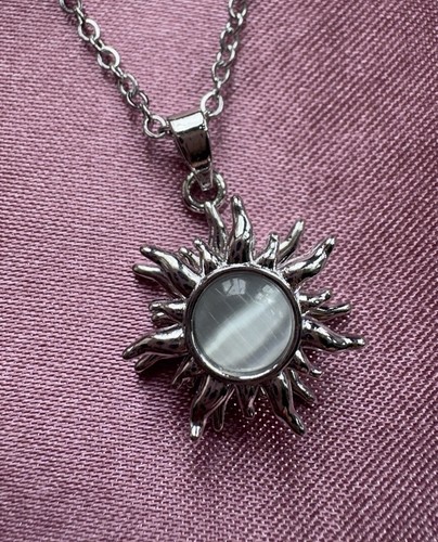 Platinum plated necklace - plated,