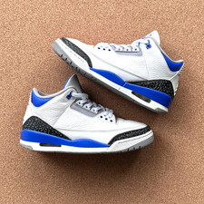UK 8 - Jordan 3 Retro Mid - Racer Blue