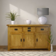 Cotswold Oak Large Sideboard /