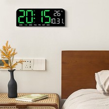 Large LED Digital Alarm Clock
