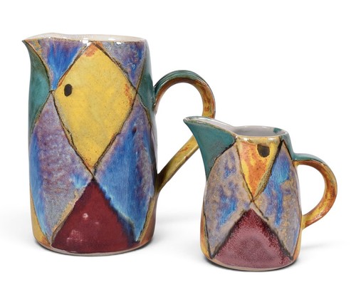 Dartington studio pottery - 2x,