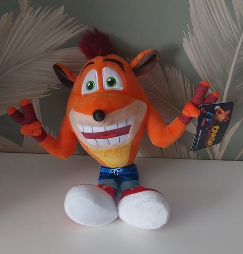 Crash bandicoot inch plush - 12,
