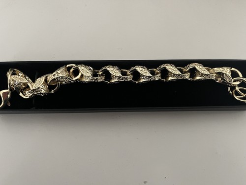 Golden tulip bracelet