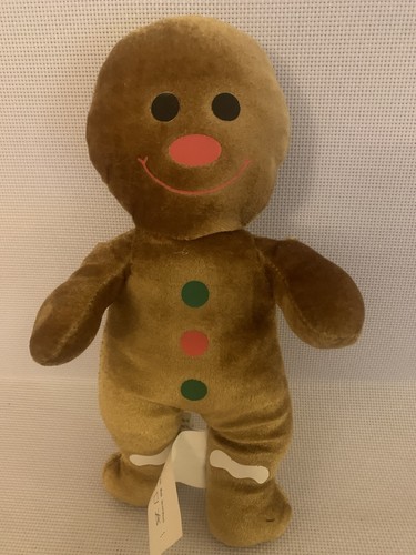 Gingerbread man plush soft - man,