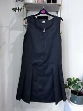 Girls TU Navy School Pinafore Dress - Size 11 Years
