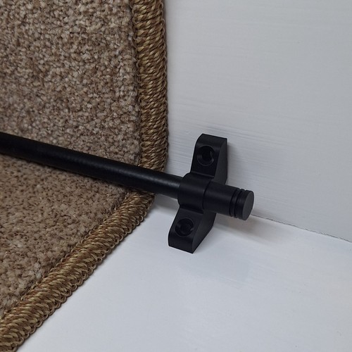 90cm black stair rods - x,