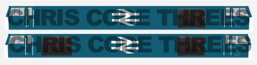 Adhesive vinyl class decal - adhesive,