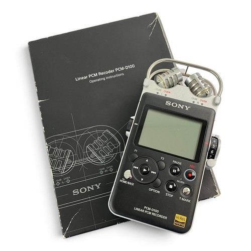 Sony pcm d100 linear - sony,