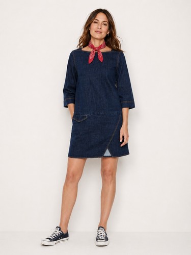 Toast denim shift dress 12 - shift,