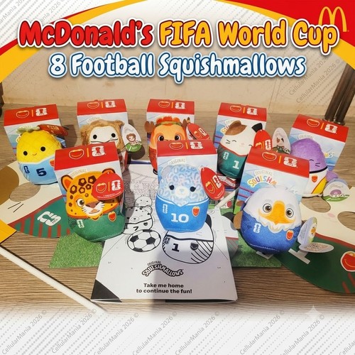 Mcdonalds squishmallows set - squishmallows, of