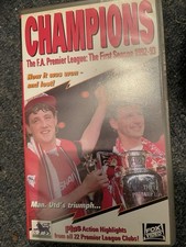Manchester United 1992/93 Champions VHS Premier League Season Review