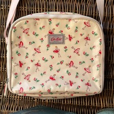 Cath Kidston Ballerina Rose Insulated Lunch Bag Adjustable Strap Pink Used