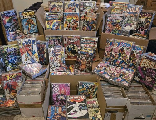 Marvel comic box - marvel,