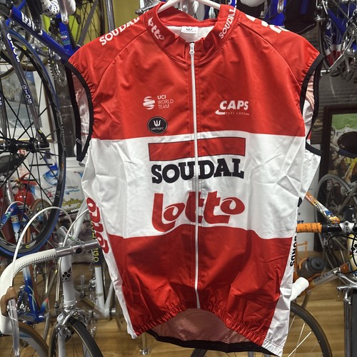 Lotto soudal windproof gilet - soudal,