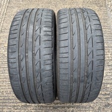 2x 225 40 19 89Y BRIDGESTONE POTENZA S001 * BMW RUNFLAT RSC TYRES NO REPAIR 6MM