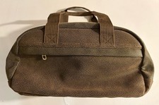 Brown Faux Leather Duffel Holdall Bag Retro Style – Unused