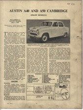 Austin A40 & A50 1954-55