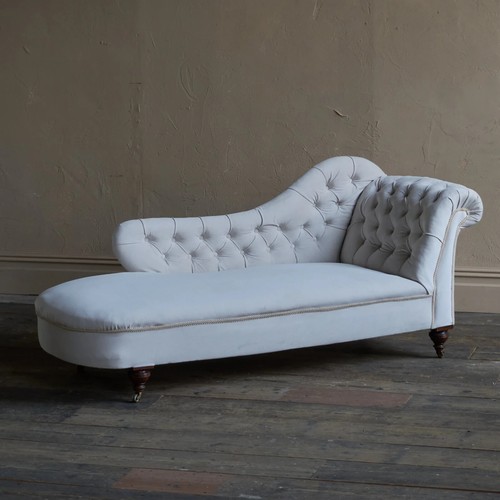 Antique chaise longue pearl - antique,