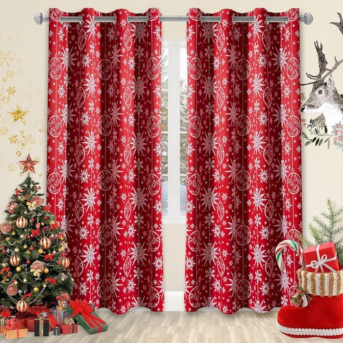 Christmas curtain bedroom - curtain,