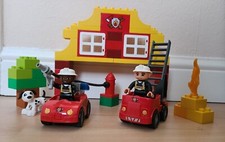 Lego Duplo Incomplete Set (6138) Fire Station 
