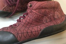 Embroidered camper twin shoes - embroidered,