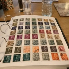 Collection Of Early Spanish Stamps Some Valuable.56 In Total.