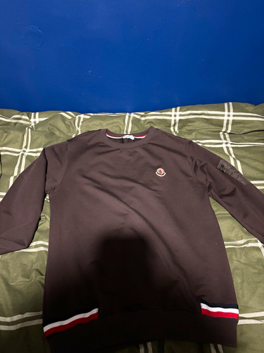 Moncler men brown crew - moncler,