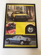 FRAMED Original 1975 Lancia