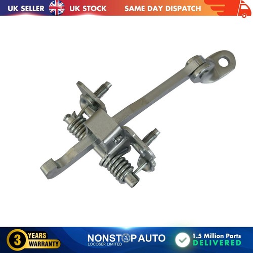 Front door hinge stop check - stop,