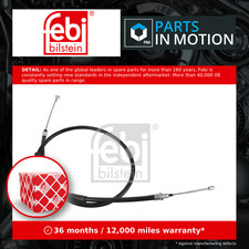 Handbrake Cable fits CITROEN RELAY 2.2D Rear Left or Right 2006 on Hand Brake