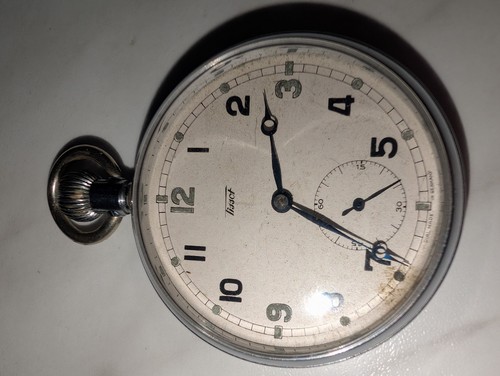 Tissot ww2 military pocket - ww2,