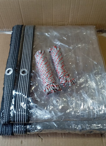 Clear tarpaulin waterproof - clear,