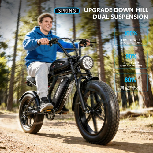 Electric bicycle 48v 15ah - 20",