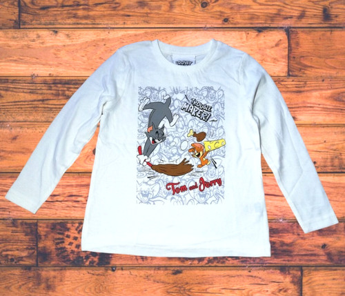 Kids shirt long sleeve - tom, &