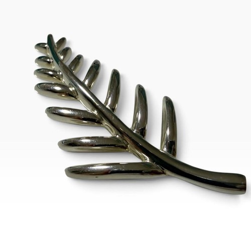 Tiffany leaf brooch silver - leaf,