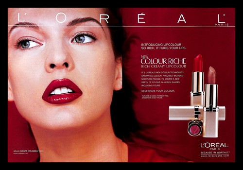 2000 oreal red color - 2000, l'oreal