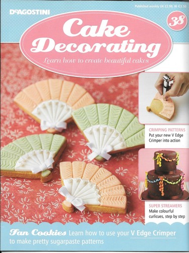 Deagostini cake decorating - cake,