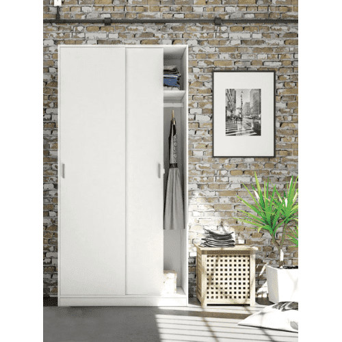 Wardrobes hansen white small - hansen,