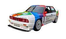 1:10 RC Clear Body Shell KIt - BMW E30 M3 with extras suit race, Mr Juicy livery