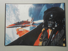 MILITARY AVIATION PRINT-  RED