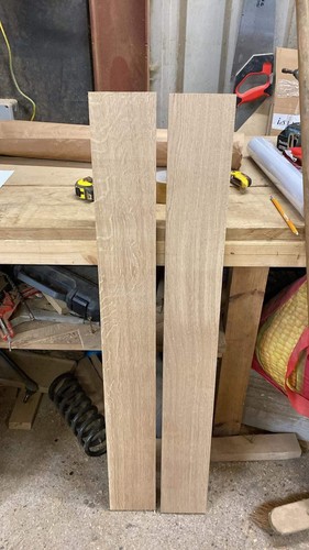Oak boards shelves various - shelves,
