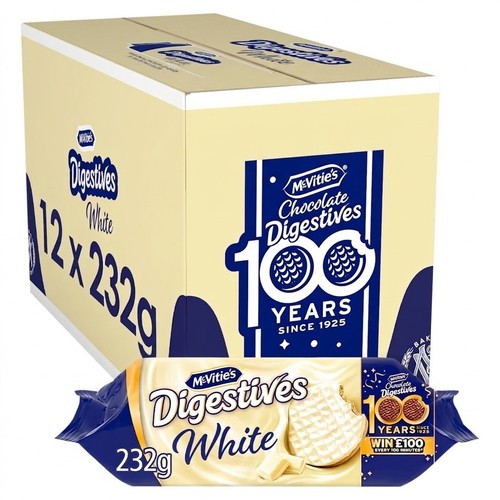 Pack box mcvitie white - pack,